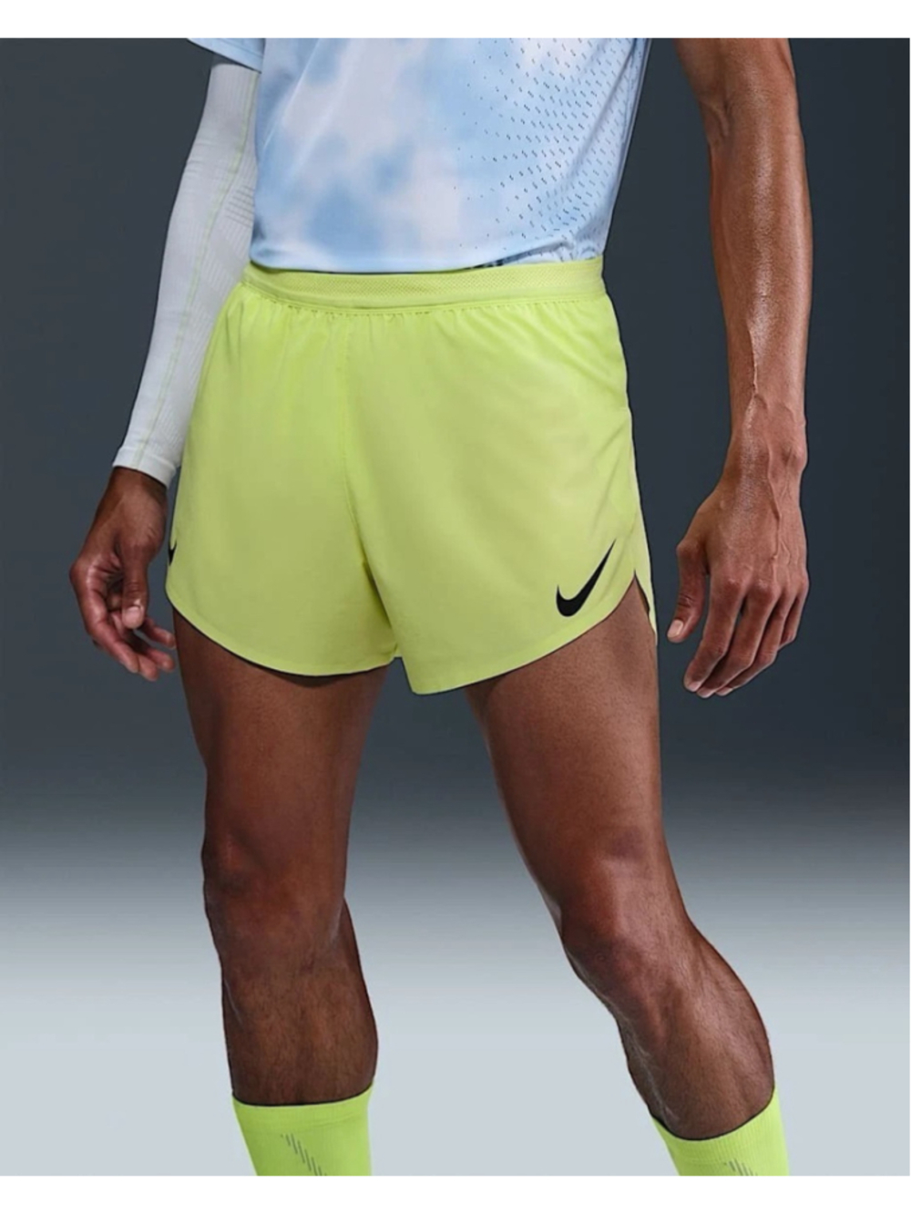 Nike Dri-FIT ADV AeroSwift FN3352-736 Men’s 4" Brief-Lined Running Shorts Sz XL